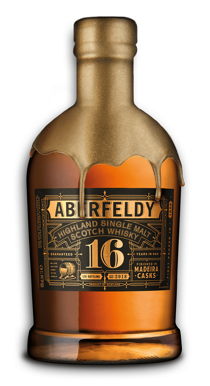 Aberfeldy Engagments GoldDip Bottle 16